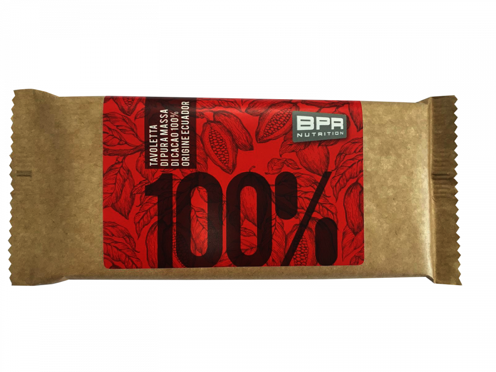 tavoletta 100 cacao BPR Nutrition